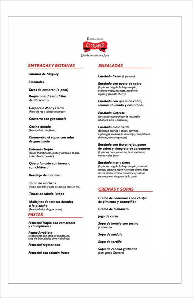 El Trapio Menu - Image 3