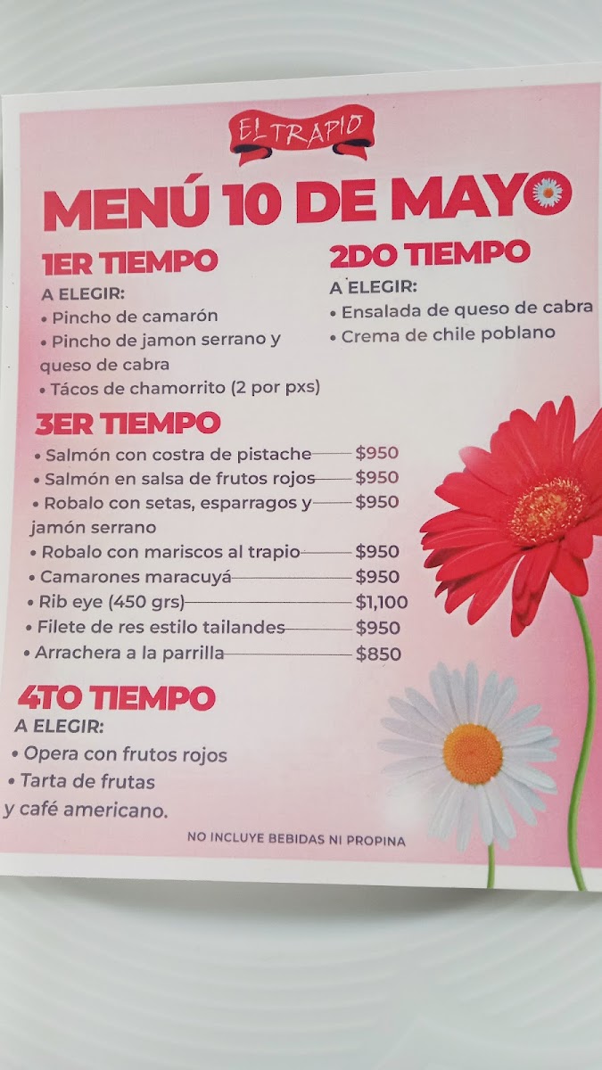 El Trapio Menu - Image 6